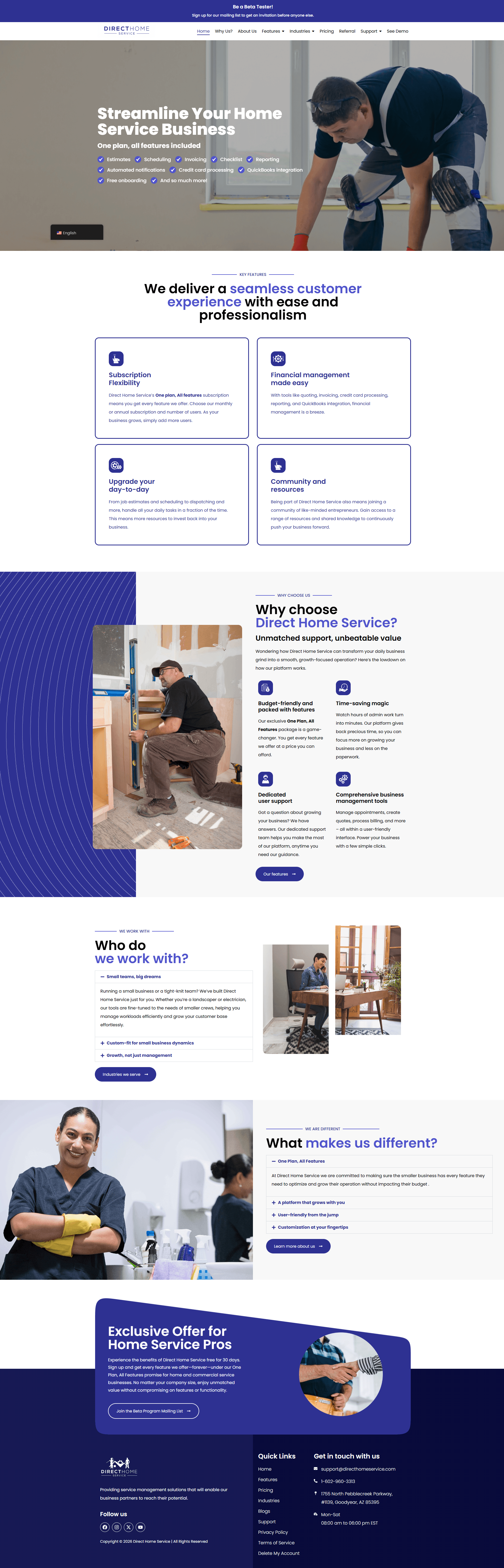 Direct Home Service screenshot 2